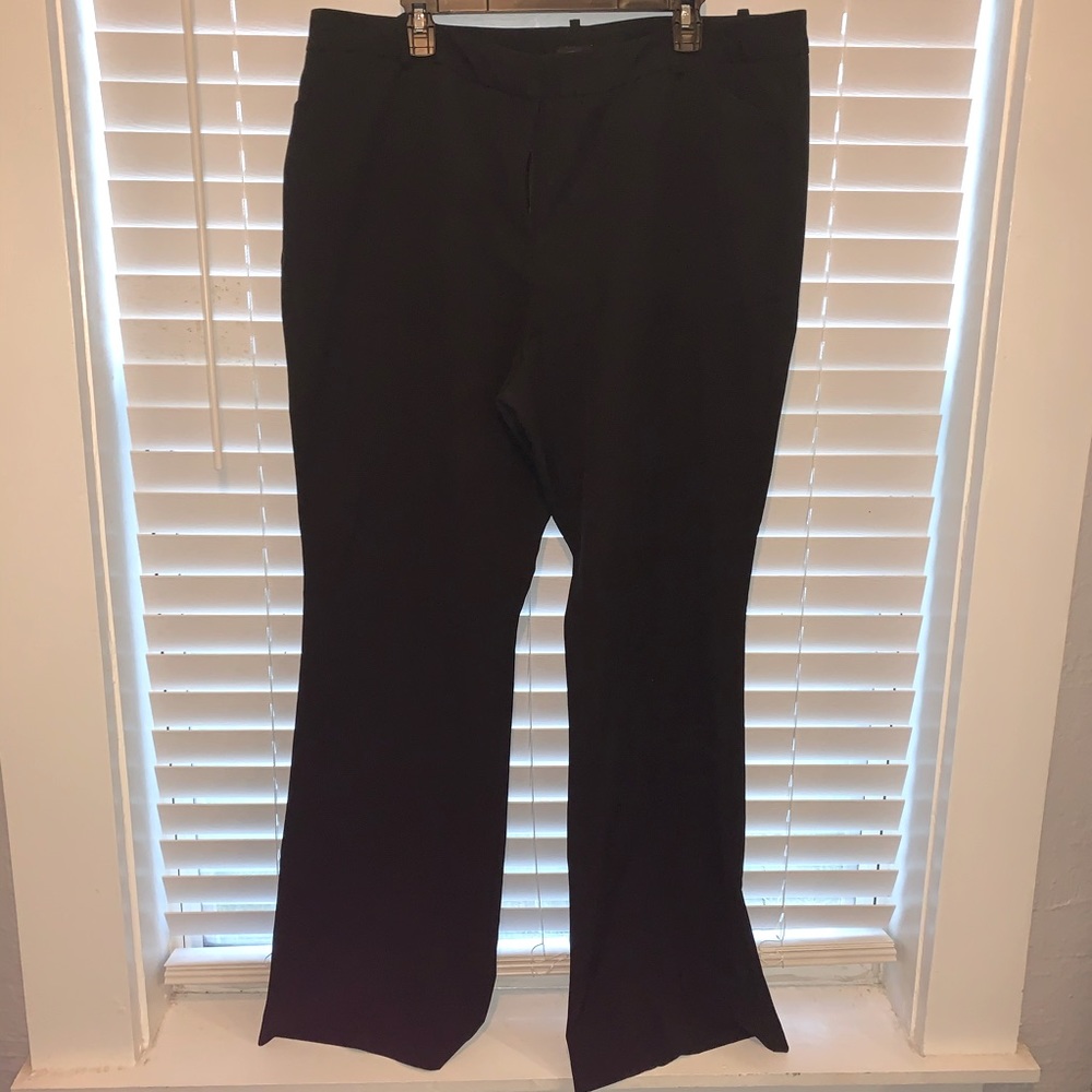 Worthington 20 TALL modern fit black pants
